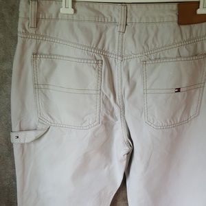 Tommy Hilfiger cream carpenter jeans size 14